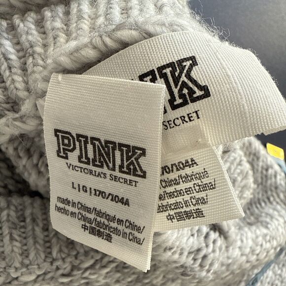 Pink Victoria Secret Women’s Y2K 2000 V-Neck Sweater ‎ L - Picture 8 of 10
